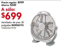 City Club Bornoto ventilador de piso oferta