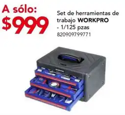 City Club Workpro set de herramientas de trabajo oferta