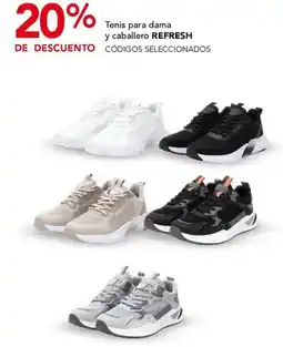 City Club Refresh tenis para dama y caballero oferta
