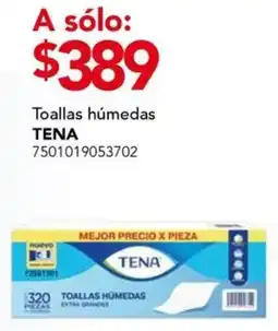 City Club Tena toallas húmedas oferta