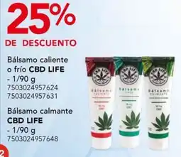 City Club Cbd life bálsamo caliente o frío oferta