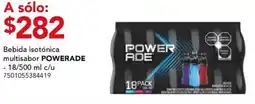 City Club Powerade bebida isotónica multisabor oferta