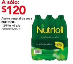 City Club Nutrioli aceite vegetal de soya oferta