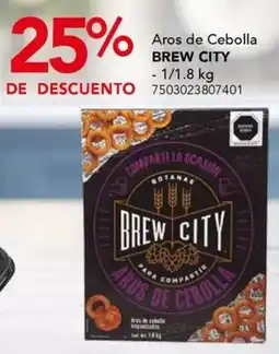 City Club Brew city aros de cebolla oferta