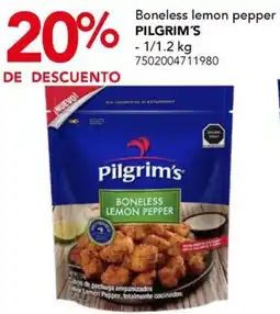 City Club Pilgrim's boneless lemon pepper oferta