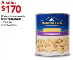 City Club Monteblanco champiñon rebanado oferta