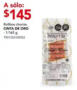 City Club Cinta de oro rollitos chorizo oferta