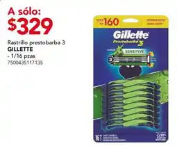 City Club Gillette rastrillo prestobarba 3 oferta
