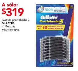 City Club Gillette rastrillo prestobarba 3 oferta