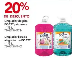 City Club Poett limpiador Limpiador de piso primavera oferta
