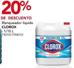 City Club Clorox blanqueador líquido oferta