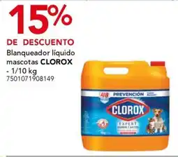City Club Clorox blanqueador líquido mascotas oferta