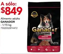 City Club Ganador alimento adulto oferta