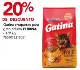 City Club Purina gatina croquetas para gato adulto oferta