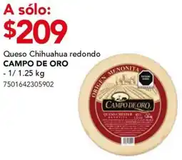 City Club Campo de oro queso chihuahua redondo oferta