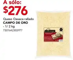 City Club Campo de oro queso oaxaca rallado oferta