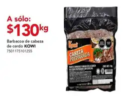 City Club KOWI Barbacoa de cabeza de cerdo oferta