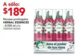 City Club Herbal Essences Mousse prolóngalos oferta