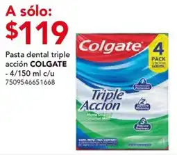 City Club Colgate pasta dental triple acción oferta