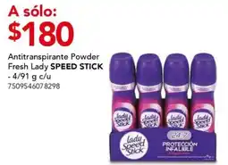 City Club Lady Speed Stick oferta