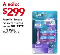 City Club Gillette Rastrillo Breeze más 5 cartuchos oferta