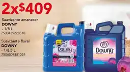 City Club Downy Suavizante amanecer + Suavizante floral oferta