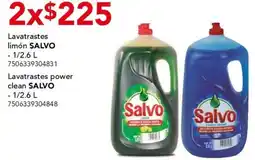 City Club Salvo Lavatrastes limón + power clean oferta