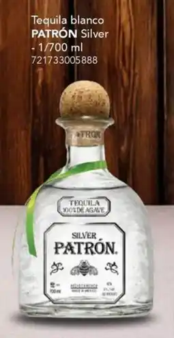 City Club PATRÓN Tequila blanco Silver oferta