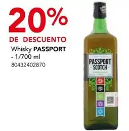 City Club Passport whisky oferta