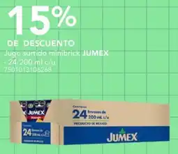City Club JUMEX Jugo surtido minibrick oferta