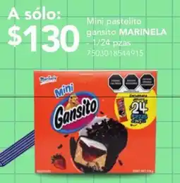 City Club MARINELA Mini pastelito gansito oferta