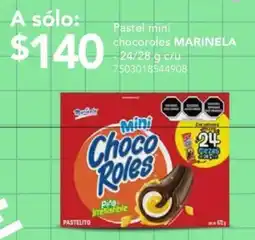 City Club MARINELA Pastel mini chocoroles oferta