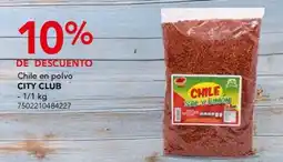 City Club CITY CLUB Chile en polvo oferta