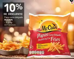 City Club McCain Papa corte delgado oferta
