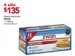 City Club ZWAN Queso americano oferta