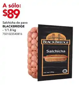 City Club BLACKBRIDGE Salchicha de pavo oferta