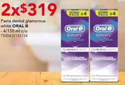 City Club ORAL-B Pasta dental glamorous white oferta