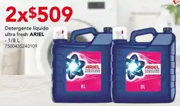 City Club ARIEL Detergente líquido ultra fresh oferta