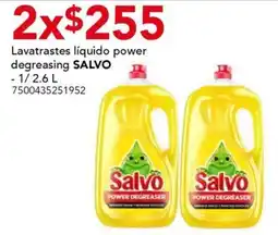 City Club SALVO Lavatrastes líquido power degreasing oferta