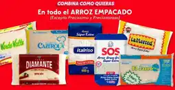Soriana Híper En todo el arroz empacado oferta