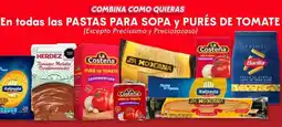Soriana Híper En todas las pastas para sopa y purés de tomate oferta