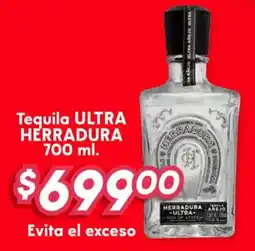 Soriana Híper Ultra Herradura tequila oferta