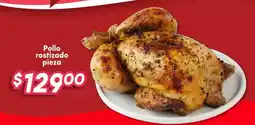 Soriana Híper Pollo rostizado pieza oferta