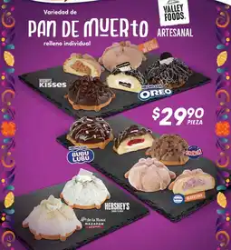 Soriana Híper Variedad de pan de muerto artesanal oferta