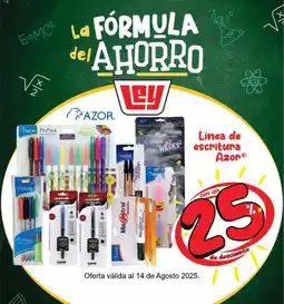 Casa Ley Línea de escritura Azor oferta