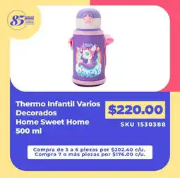 Almacenes Anfora Home Sweet Home Thermo Infantil oferta