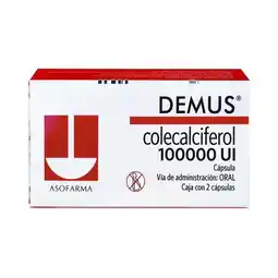 Farmacias Benavides 100000 UI Colecalciferol oferta