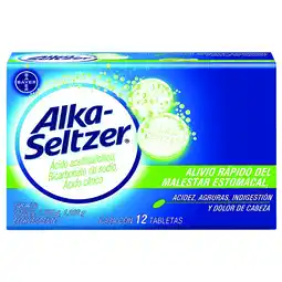 Farmacias YZA Alka Seltzer Limon 500Mg 12 Tabs oferta