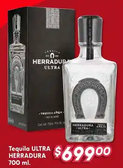 Soriana Híper Herradura ultra tequila oferta