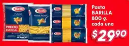 Soriana Híper Barilla pasta oferta